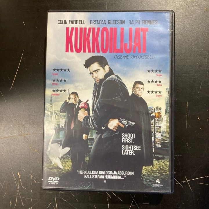 Kukkoilijat DVD (VG/M-) -komedia/draama-